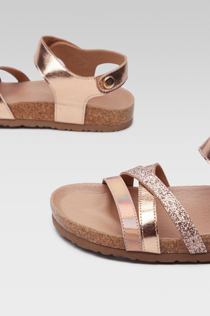 Sandały Nelli Blu CS20181-01 Złoty