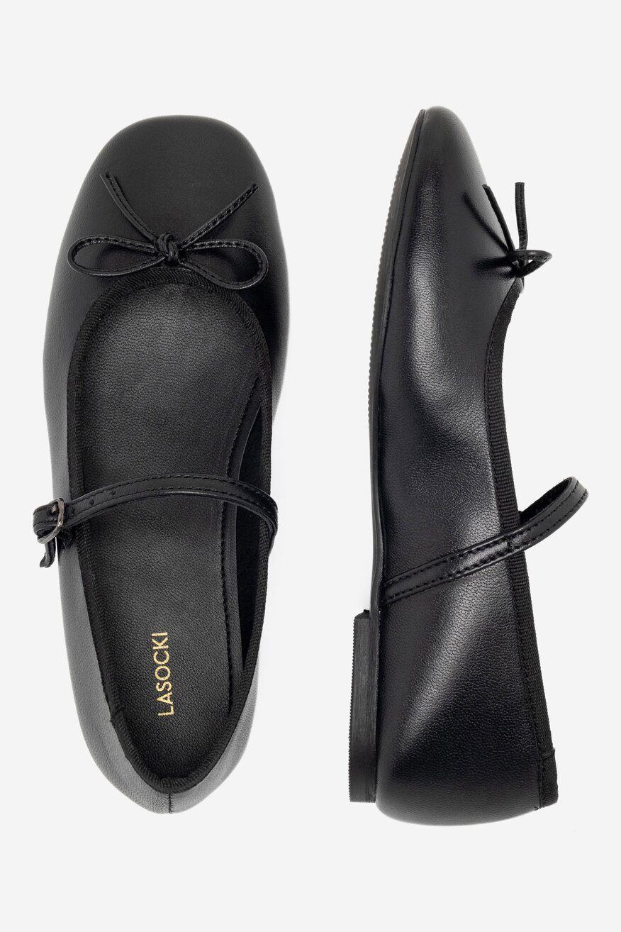 Baleriny Lasocki Young LUIZA 37-LB 2023(IV)DZ Czarny