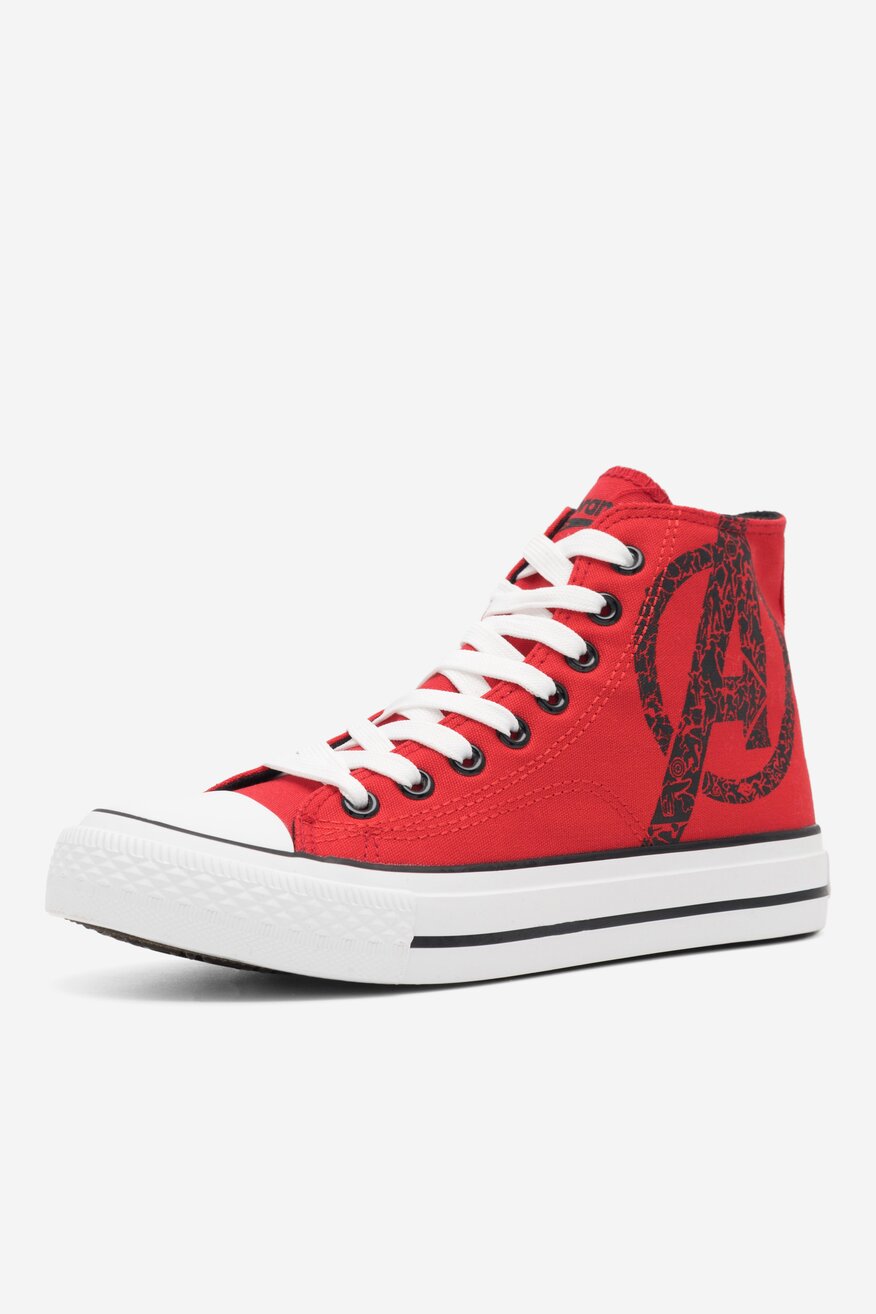 Trampki MARVEL 100 BP40-SS23-300D100MARVEL Czerwony