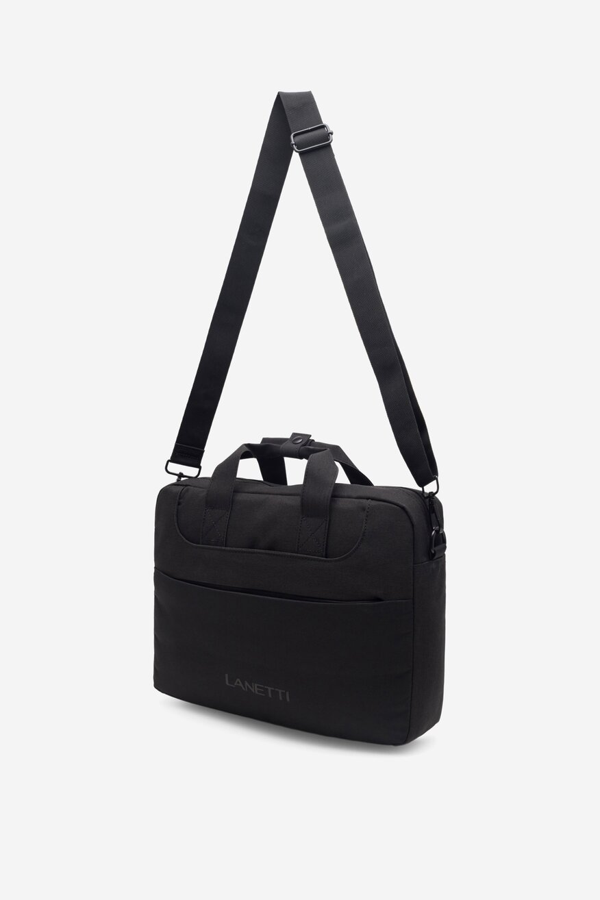 Torba męska Lanetti LAN-K-007-04L Czarny
