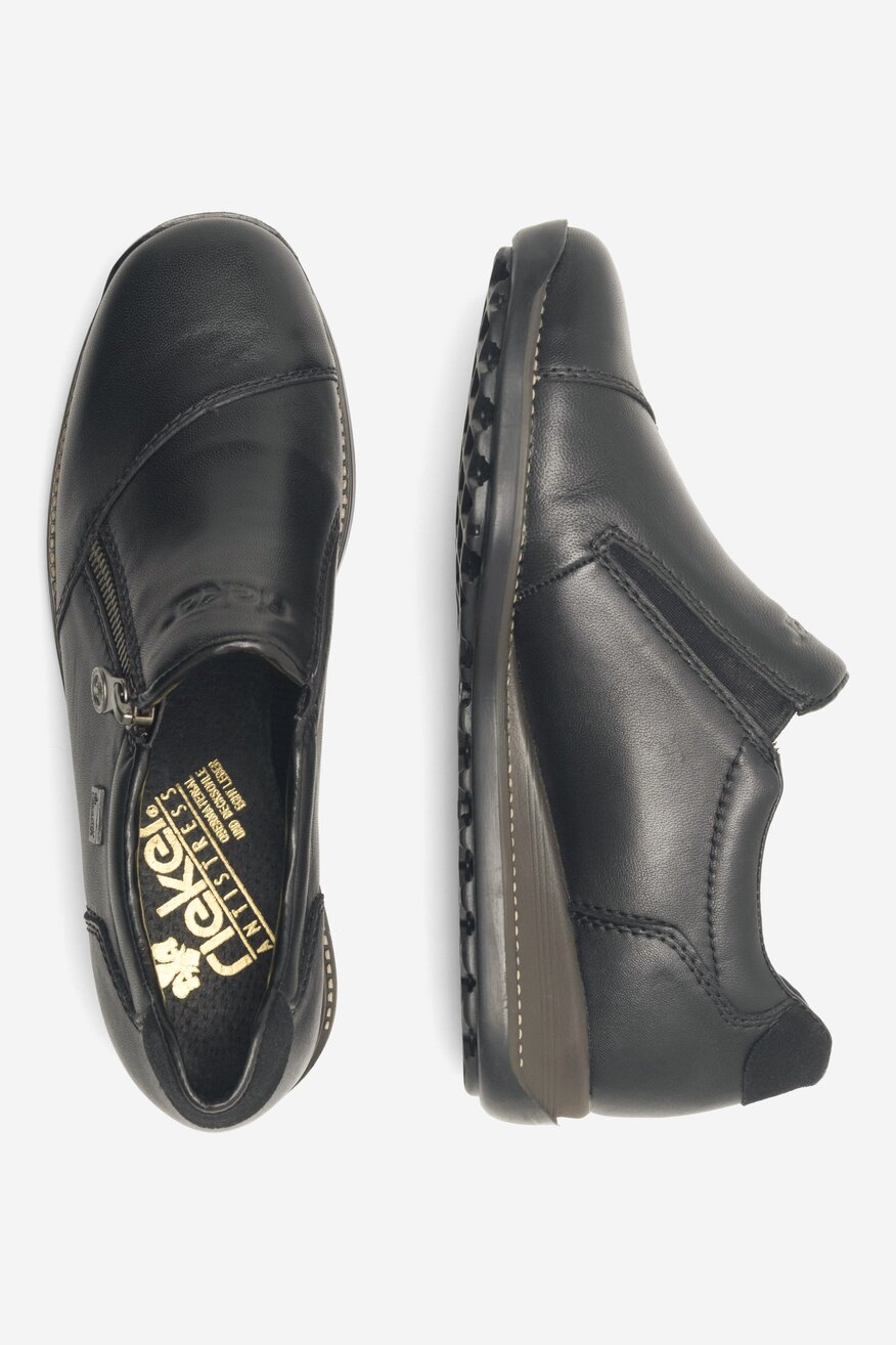 Półbuty Rieker 44265-00 Czarny