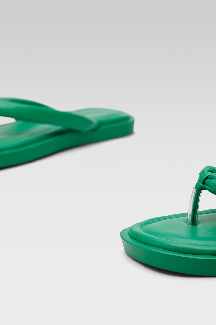 Klapki Jenny Fairy WSS20624-01 Zielony