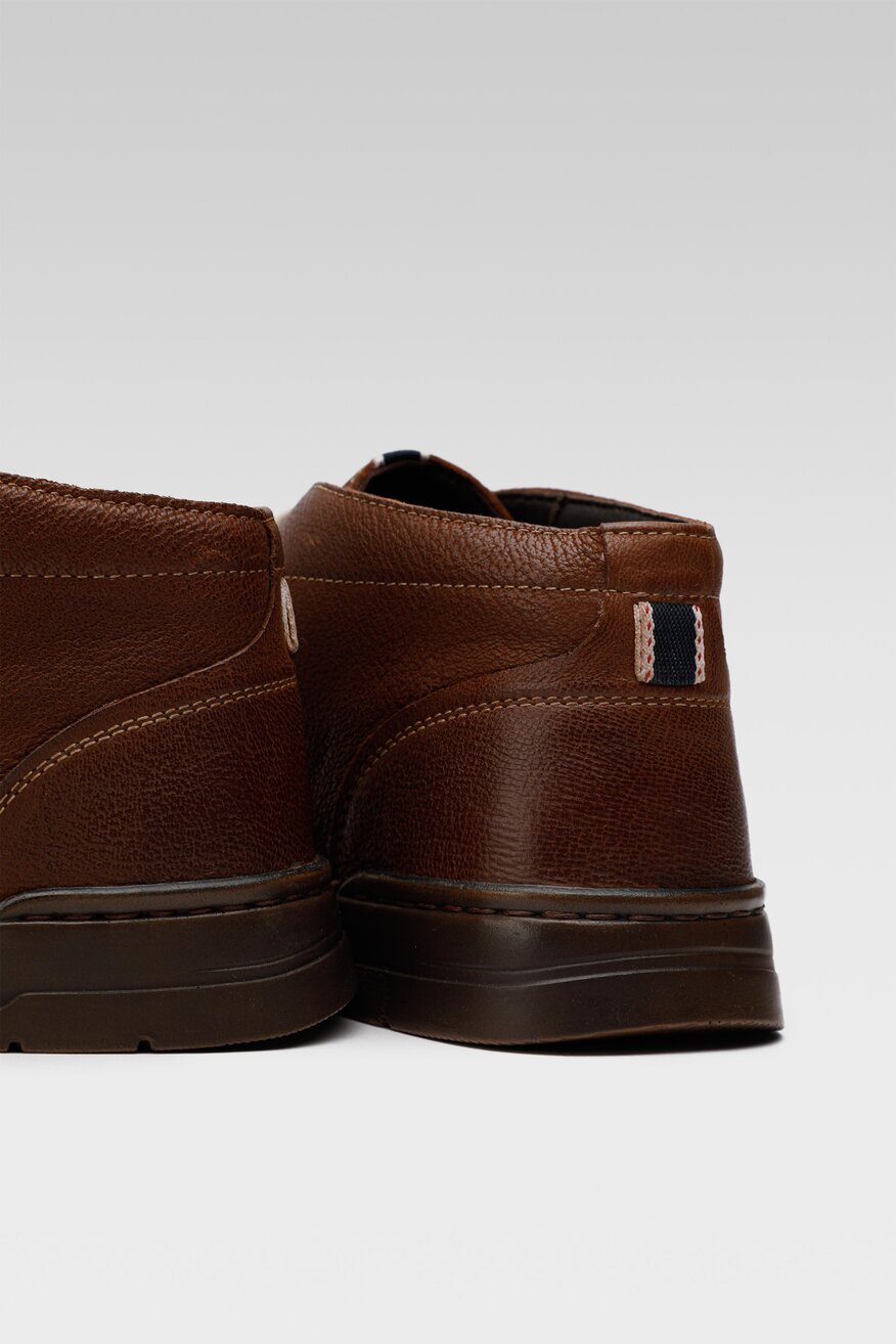 Trzewiki Cesare Cave MI07-B258-B94-01 Brązowy