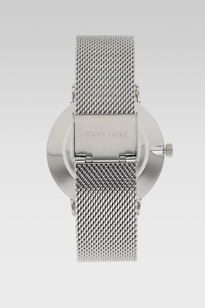 Zegarek Jenny Fairy JF WOMAN WATCH 02021107020 Srebrny