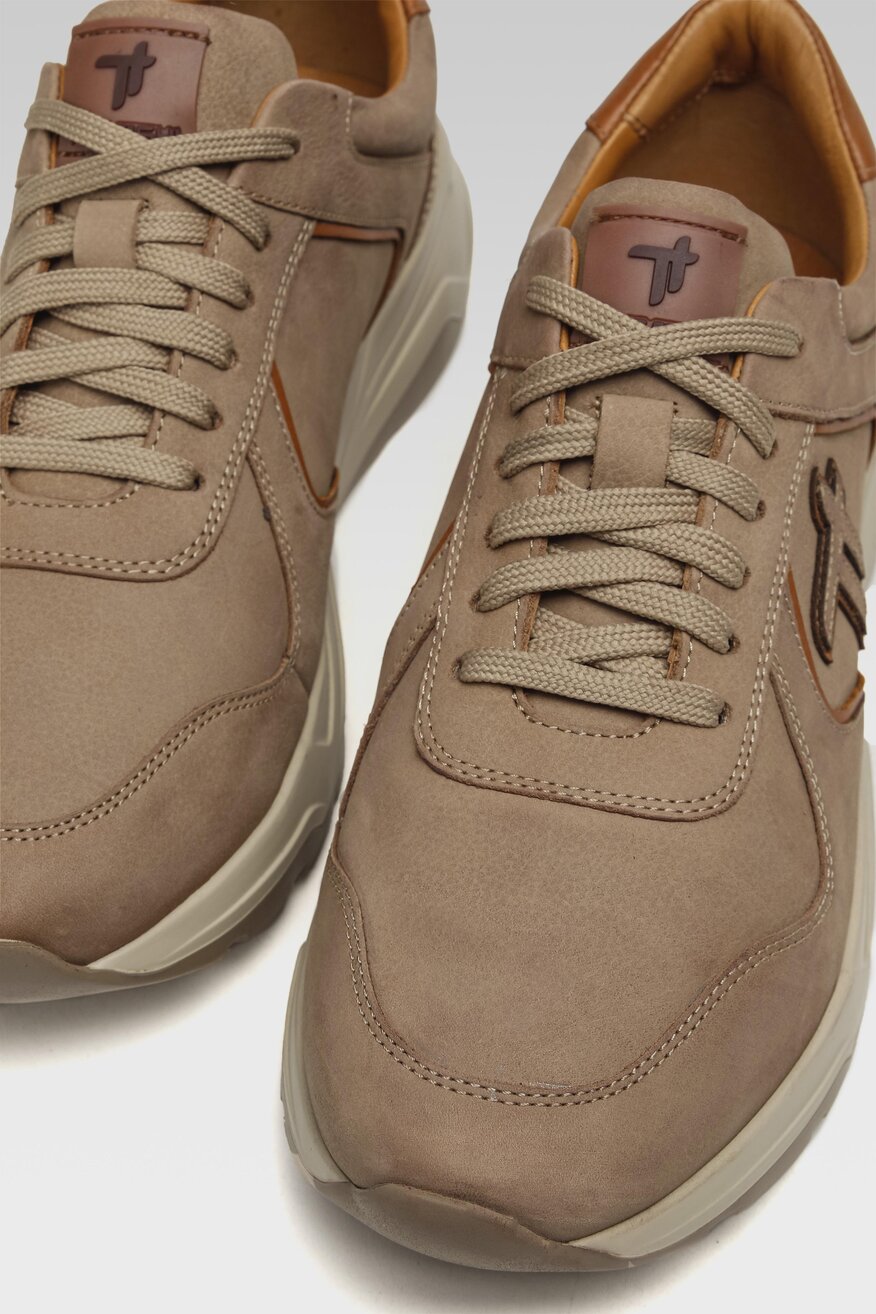 Półbuty Togoshi MI07-B112-A942-01 Beżowy