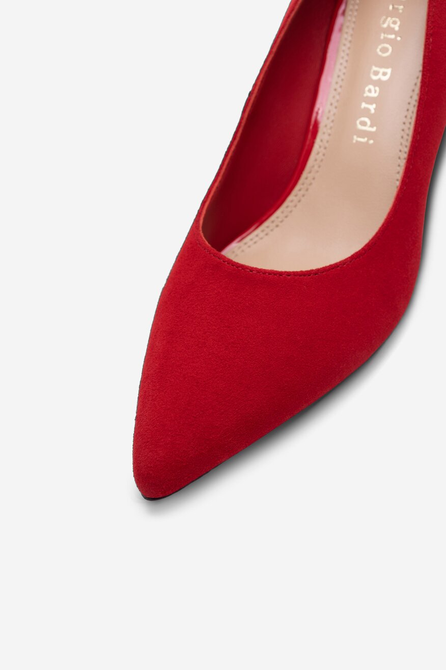 Czółenka Sergio Bardi WFA1935-1Z-SB Czerwony