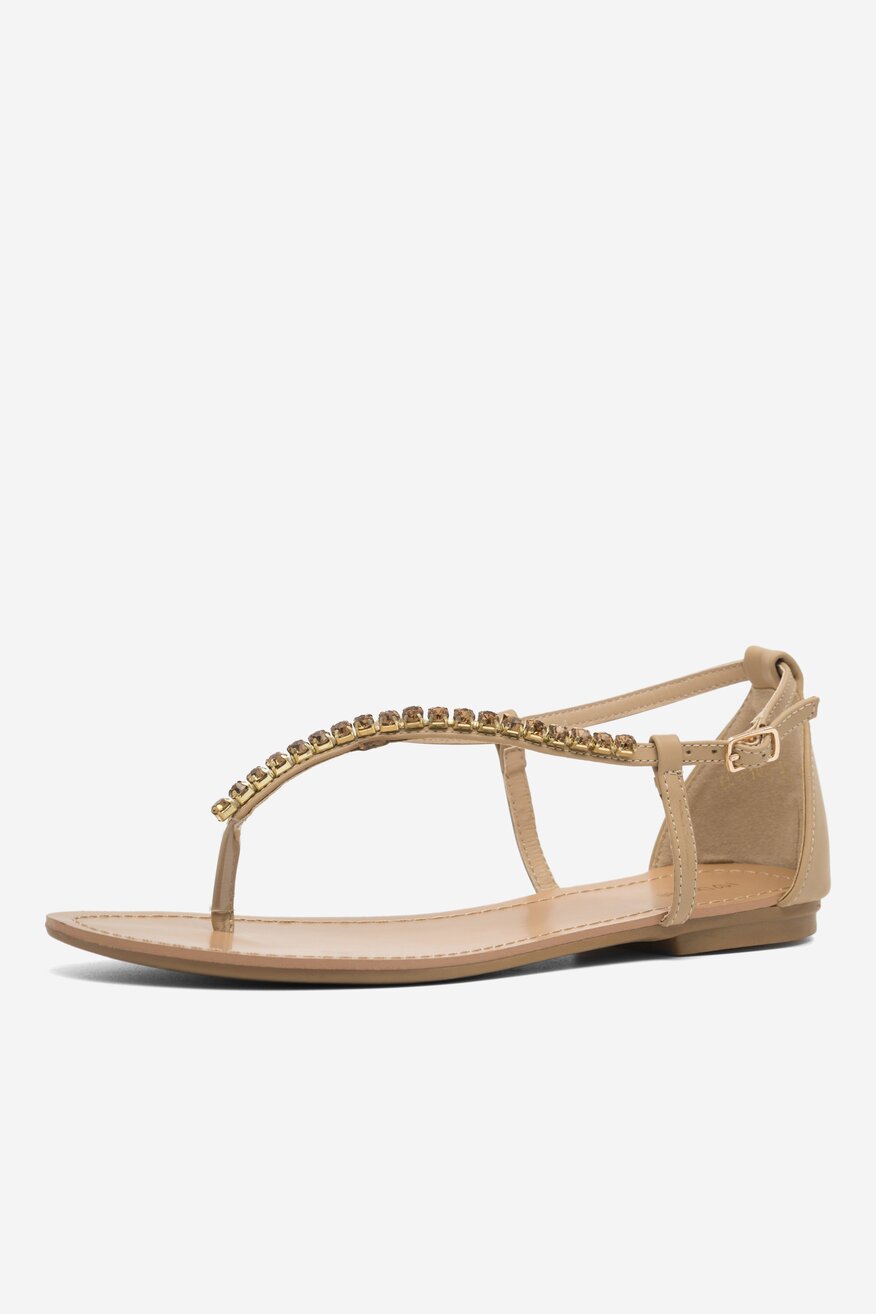 Sandały DeeZee ARIEL KL-F103-58 Beżowy