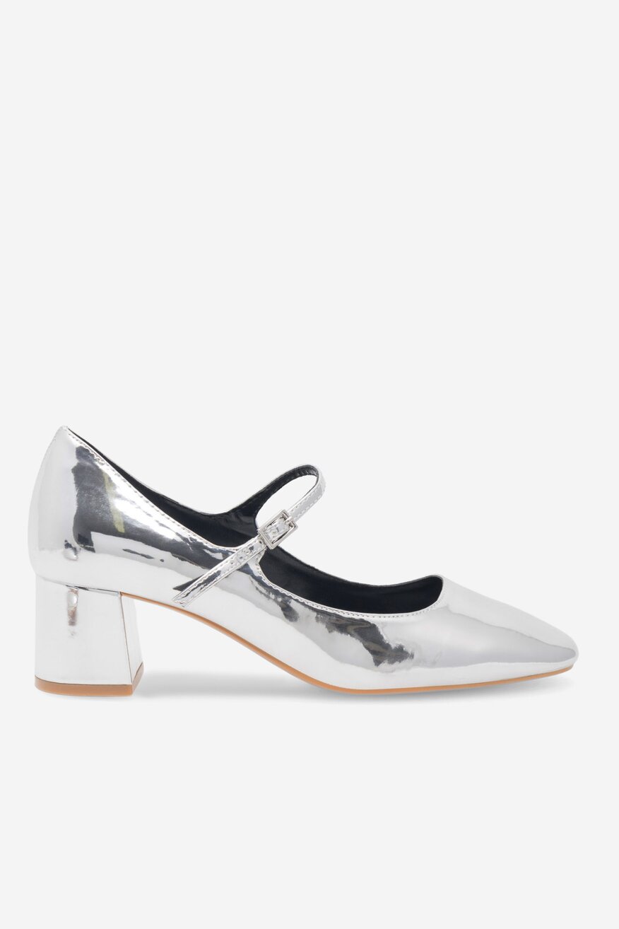 Czółenka Jenny Fairy IVI WYL04091-2 Srebrny