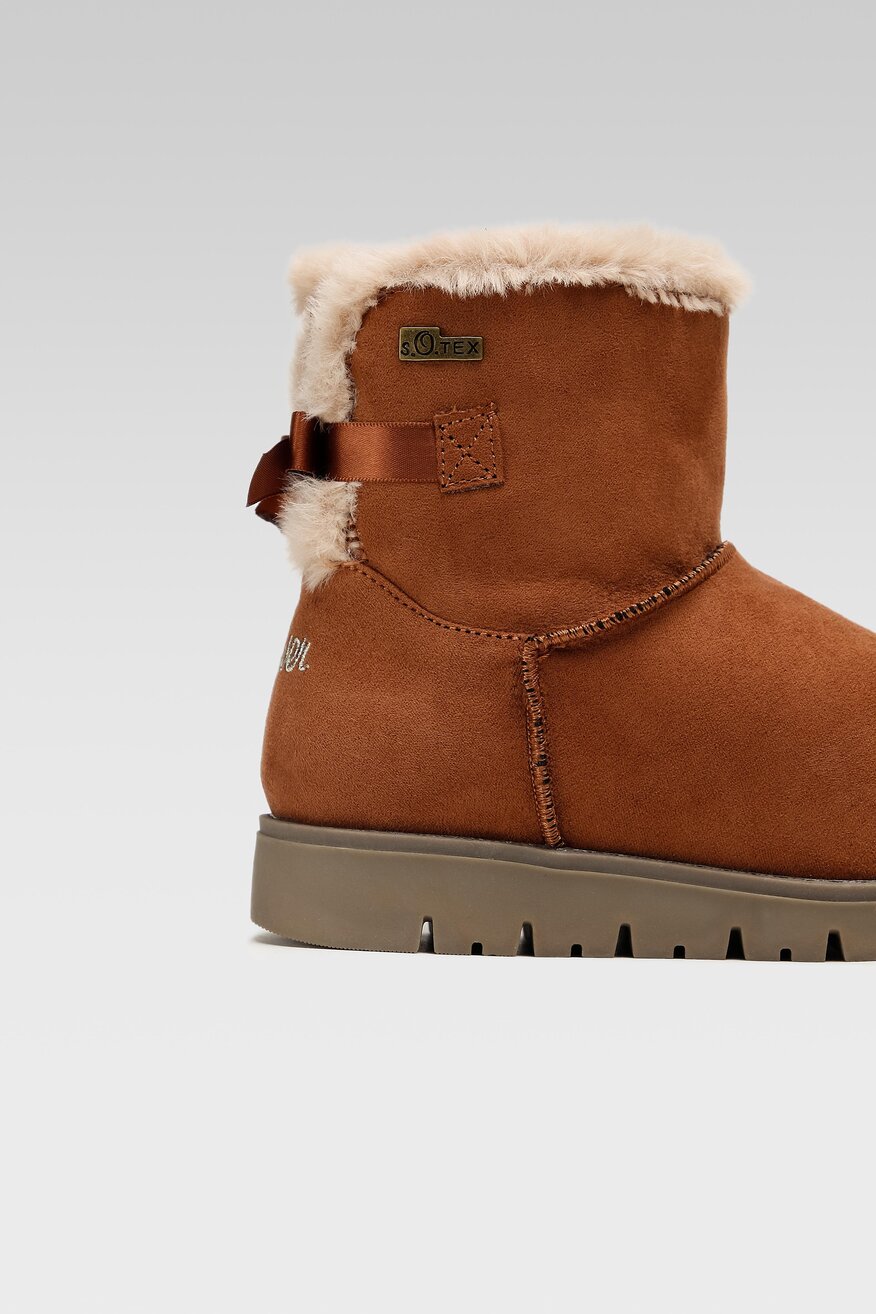 Botki S.Oliver RED LABEL 5/5-46407/27 Brązowy