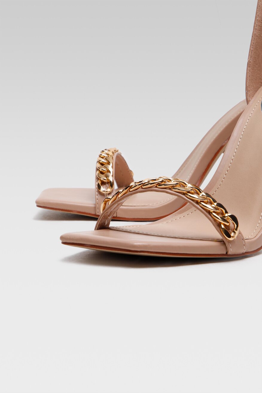 Sandały DeeZee LS5688-01 Beżowy