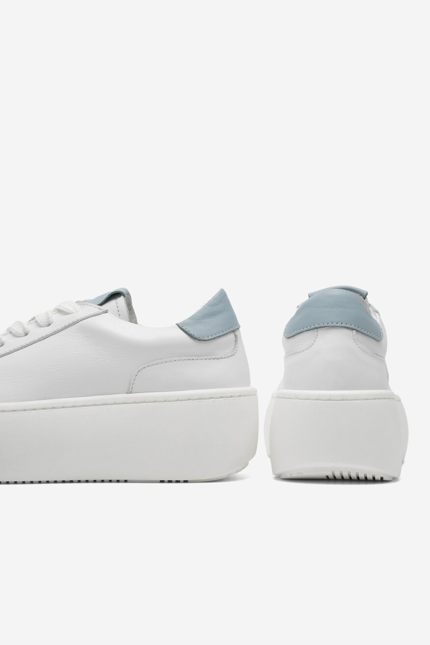 Półbuty SIMPLE AMELIA-23001 Biały