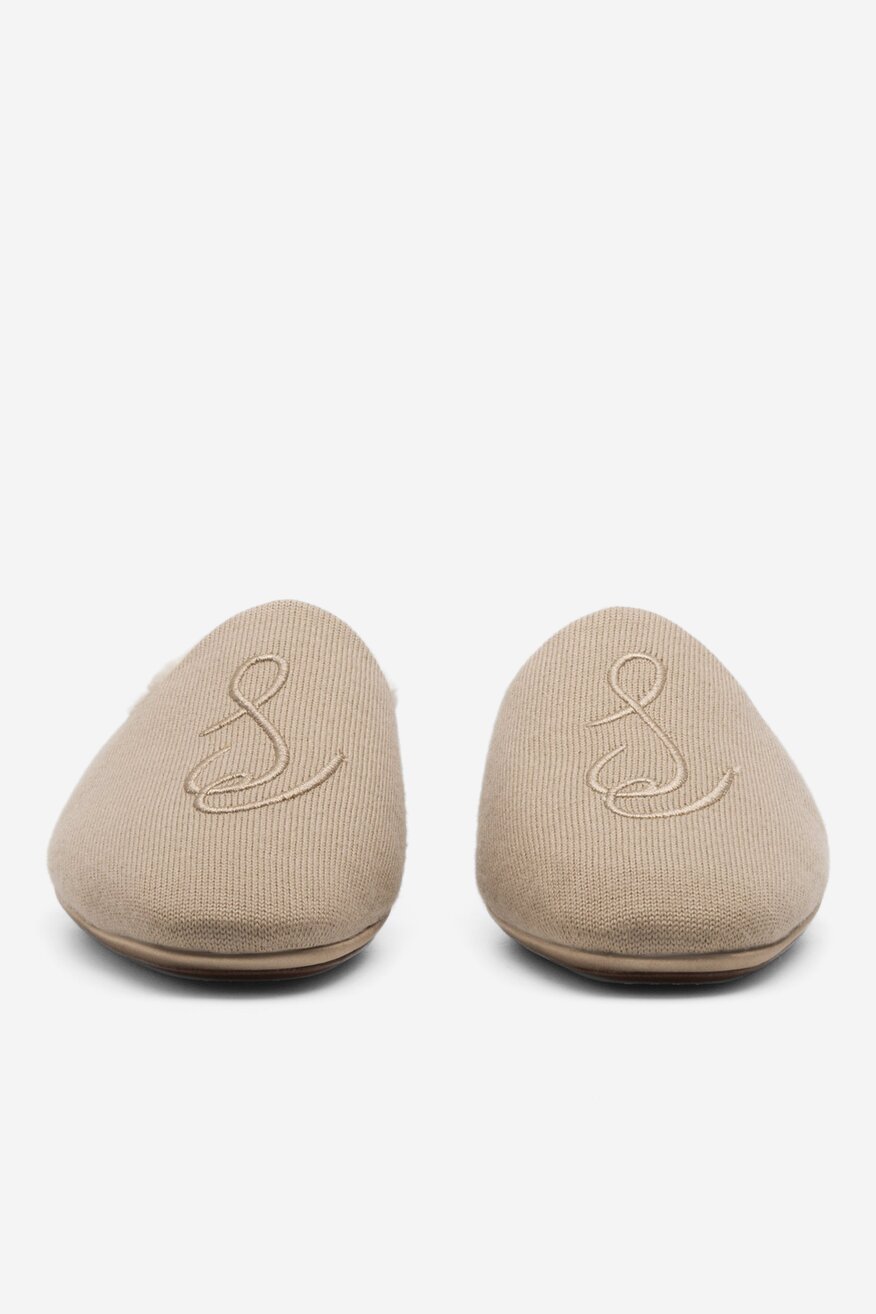 Kapcie SAM EDELMAN H5744F2250 Beżowy