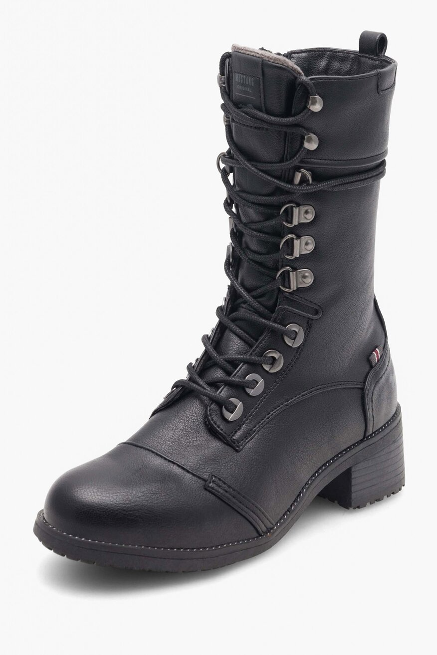 Trzewiki Mustang 1402-501 Czarny