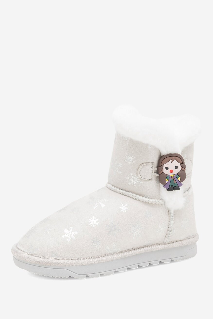 Botki Frozen AW23-105DFR Szary jasny
