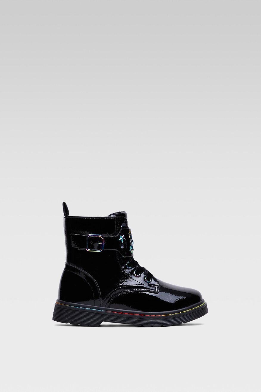 Kozaki Nelli Blu CMYF001-50 Czarny