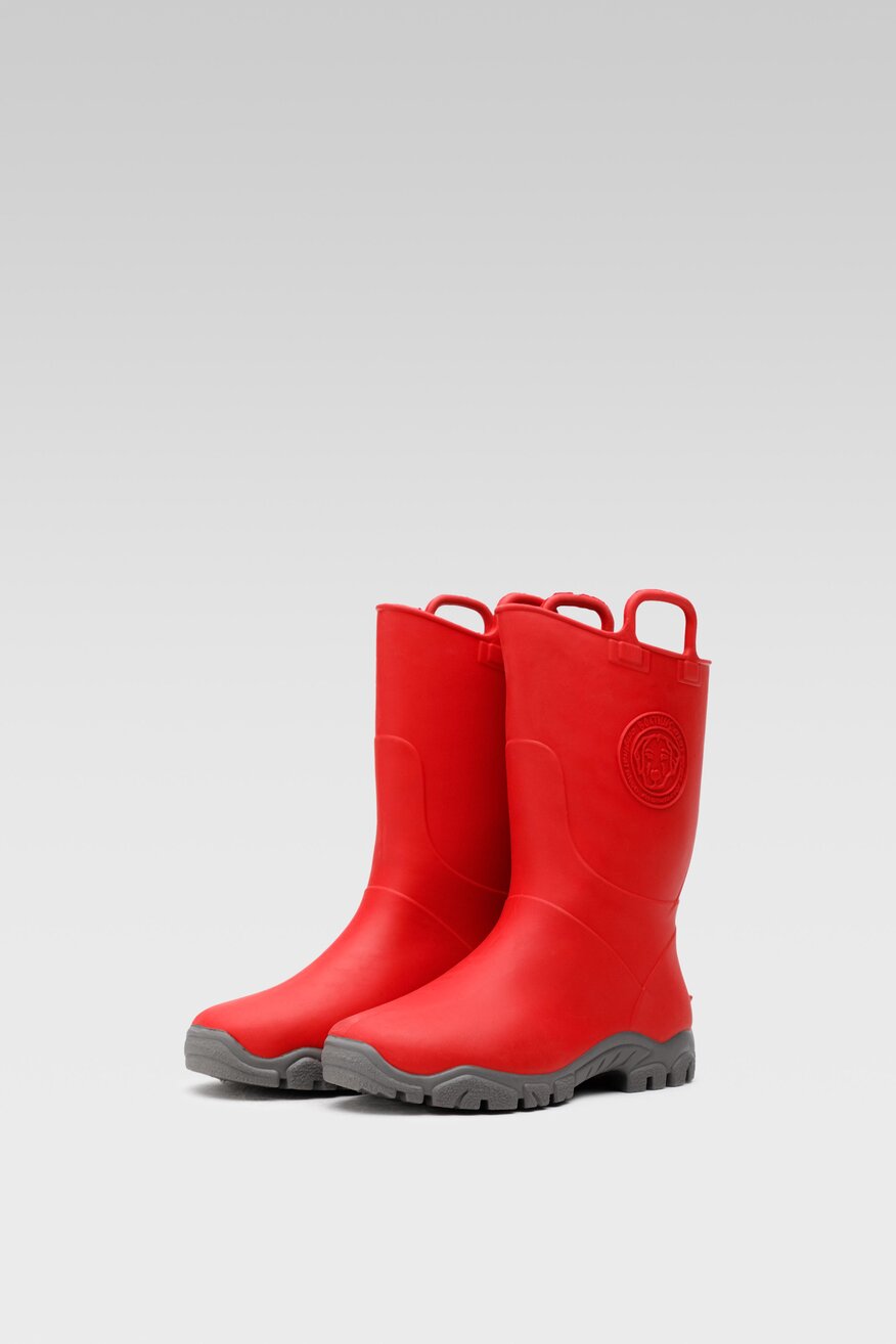 Kalosze BOATILUS DUCKY SMELLY WELLY RAIN BOOT Czerwony