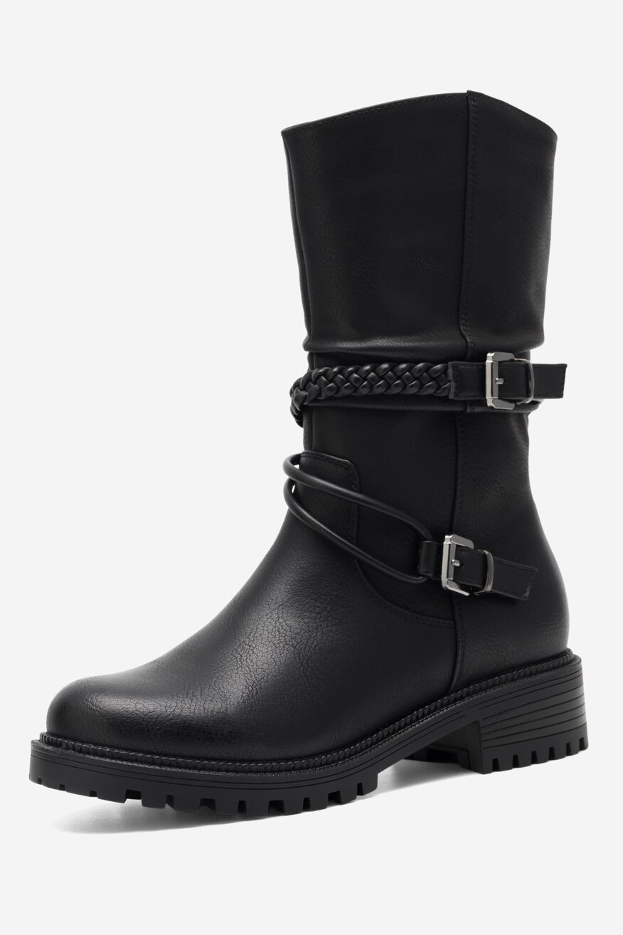 Botki Clara Barson LIZA WS5600-13 Czarny