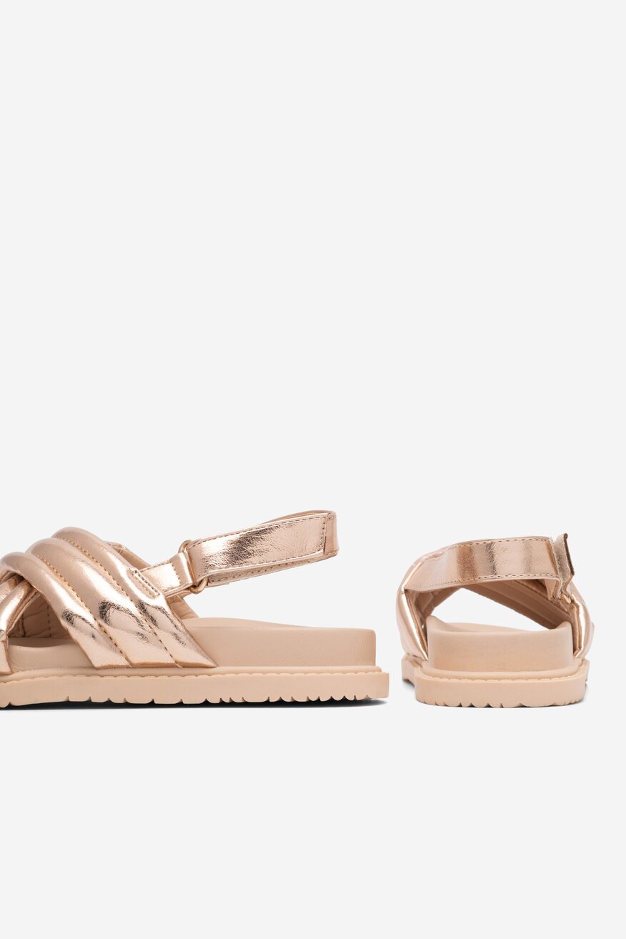 Sandały Nelli Blu CS5562-08 Złoty