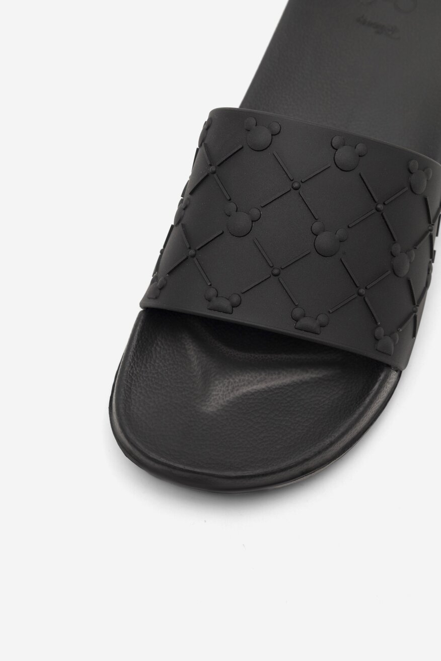 Klapki basenowe Mickey&Friends AW23-142DSTC Czarny