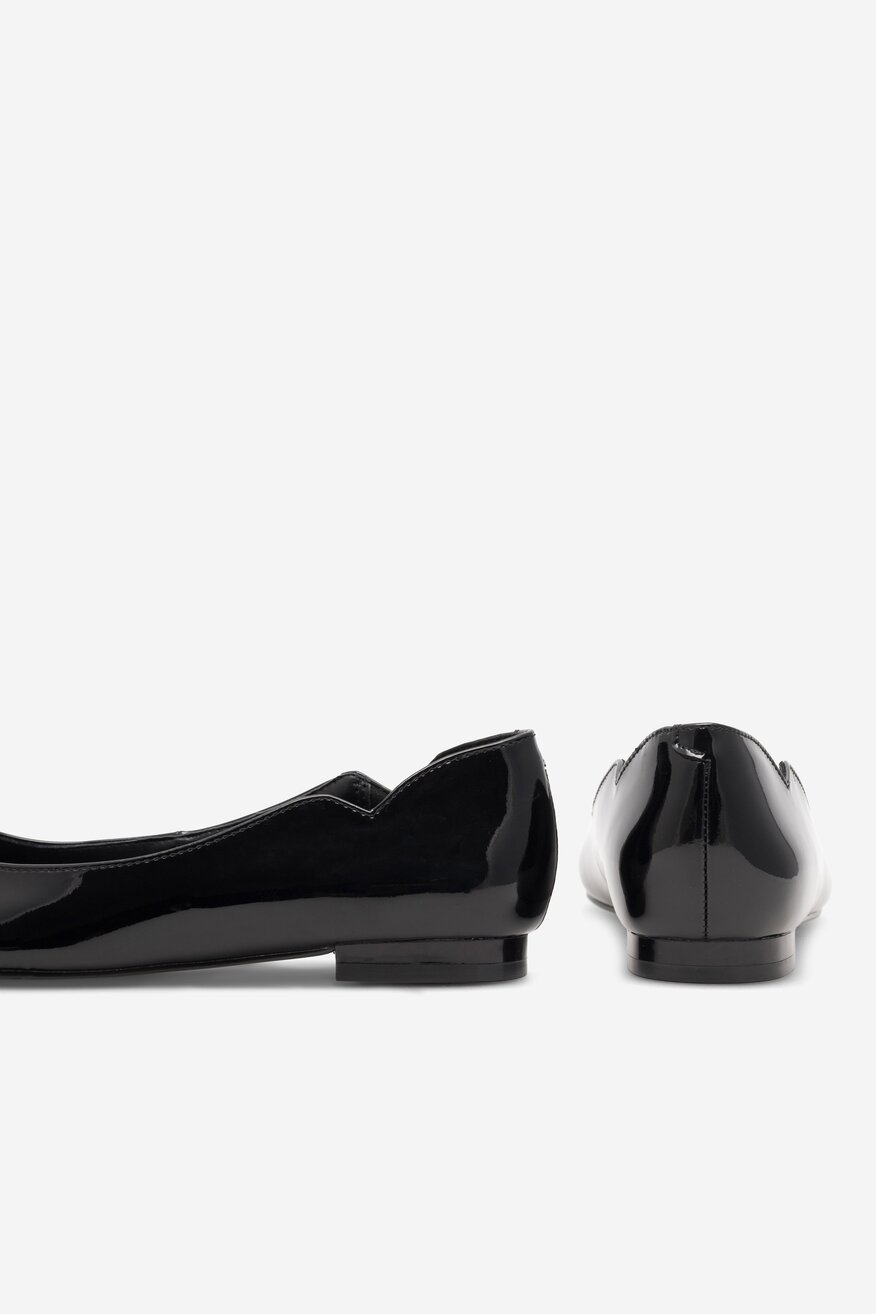 Baleriny Sergio Bardi WFA1572-18Z-SB Czarny