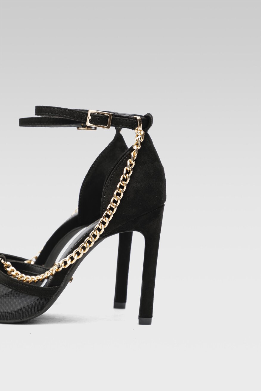 Sandały DeeZee LS5719-04 Czarny