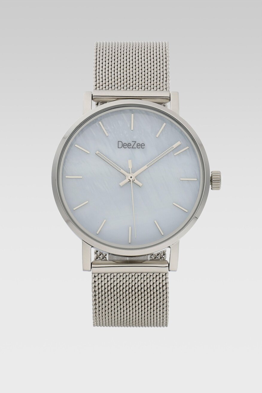 Zegarek DeeZee DZ WOMAN WATCH 0202020602 Srebrny