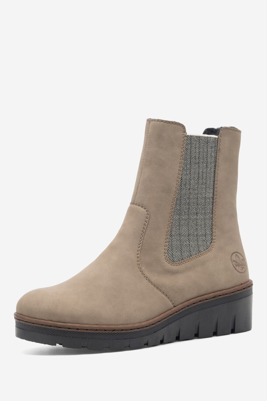 Botki Rieker X9180-64 Beżowy
