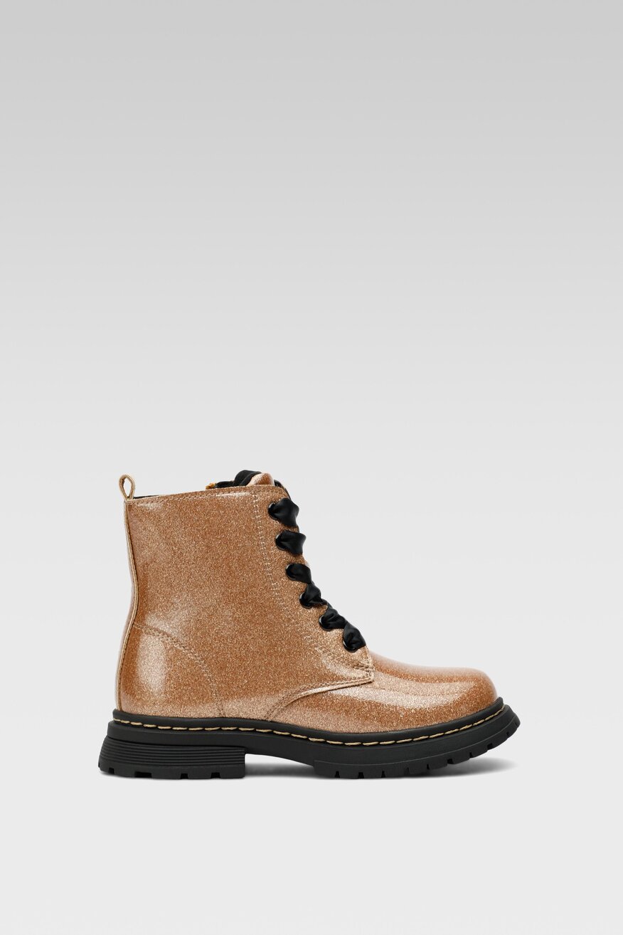 Kozaki Nelli Blu CM211101-29 Złoty