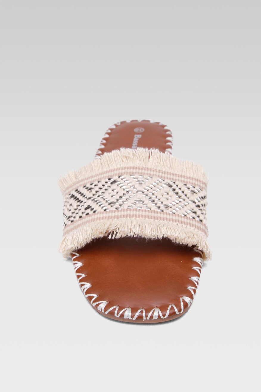 Klapki Bassano 23954 Beżowy