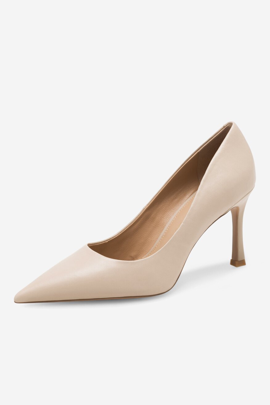 Czółenka EVA MINGE EVORA-V1278-08-8 Beżowy