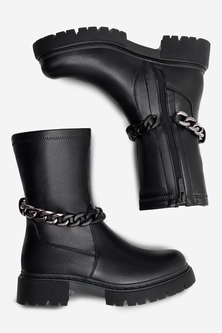 Botki Jenny Fairy GOLDIE WS5866-18 Czarny