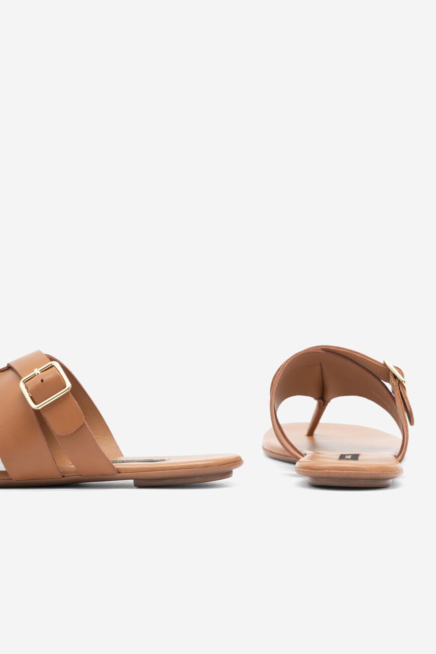 Klapki Gino Rossi YARA-6610 Camel