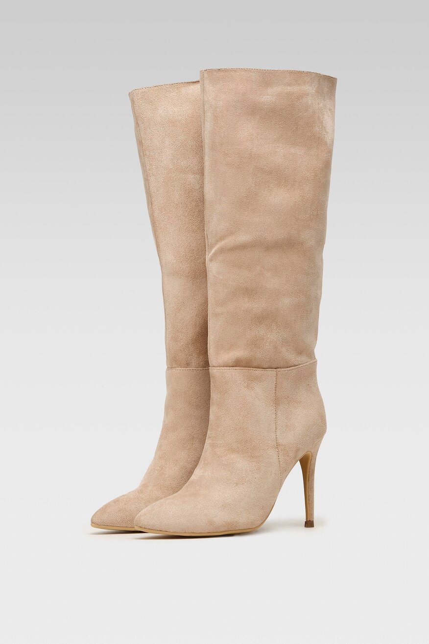 Kozaki Jenny Fairy LS5602-16 Beżowy