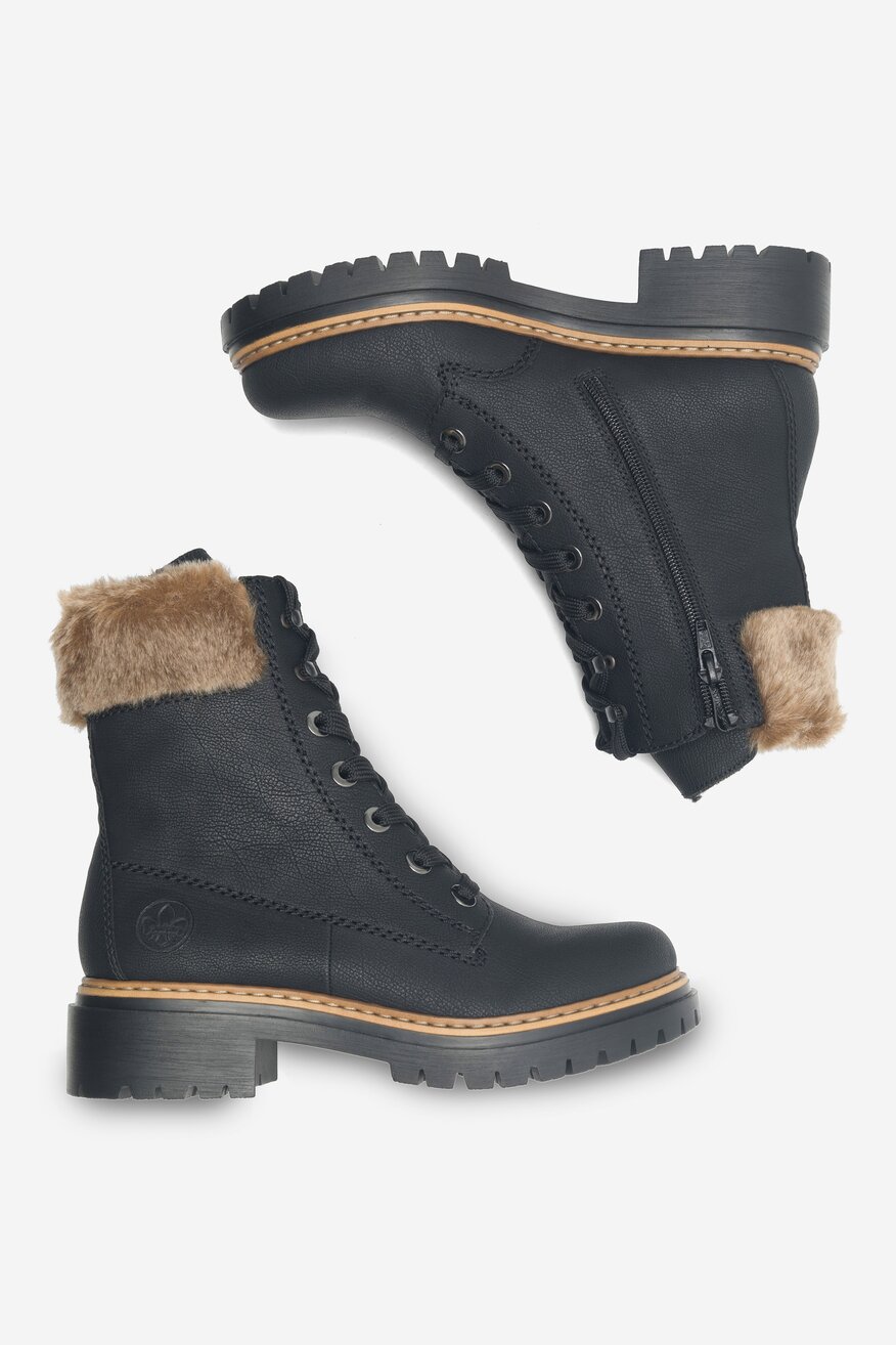 Trzewiki Rieker 72630-00 Czarny