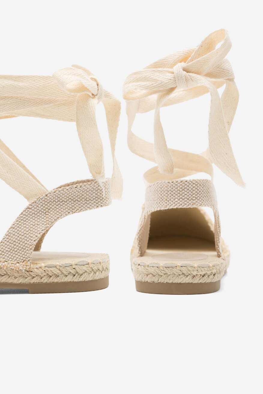 Espadryle DeeZee NOBODY KNOW WS200701-01 Beżowy