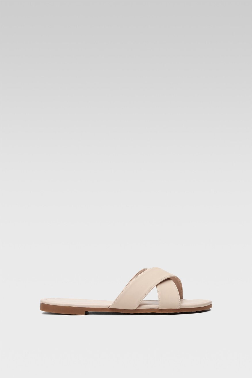 Klapki Bassano WILMA WSS20916-03 Beżowy