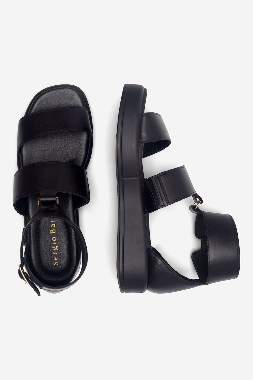 Sandały Sergio Bardi ARC-B1036-01SB Czarny