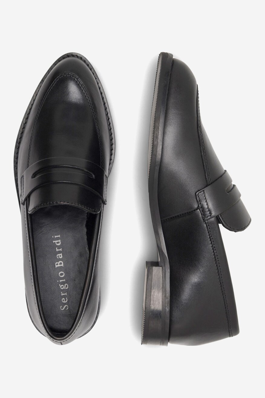 Półbuty Sergio Bardi ARC-C1008-01SB Czarny