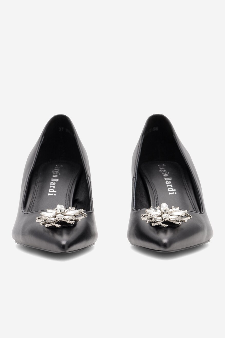 Czółenka Sergio Bardi WFA2532-1Z-SB Czarny