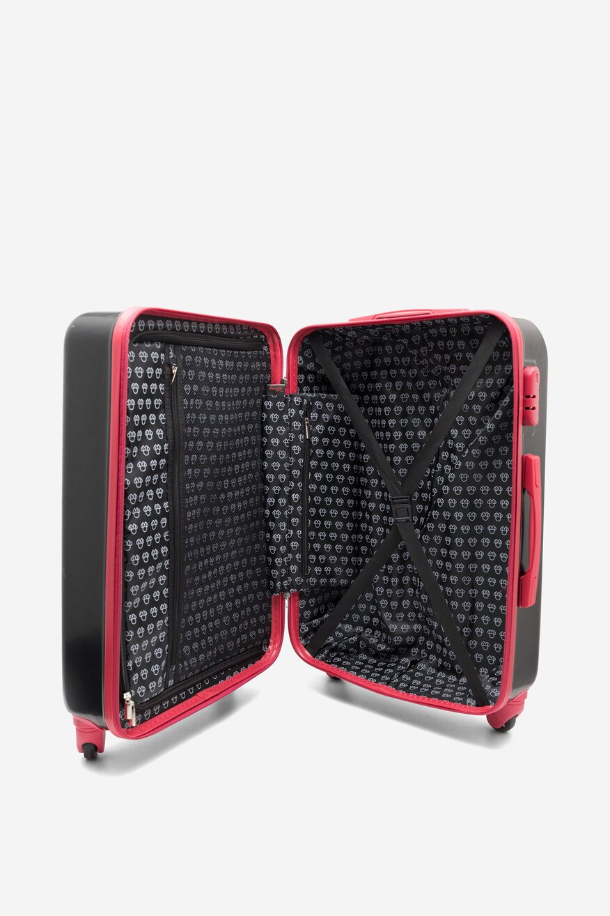 Walizka Minnie Mouse ACCCS-AW23-129DSTC-M Czarny