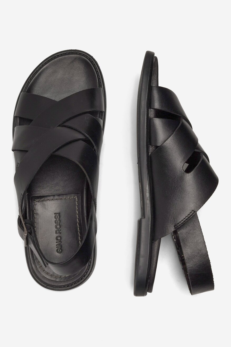 Sandały Gino Rossi MARCELLO-02 MB Czarny