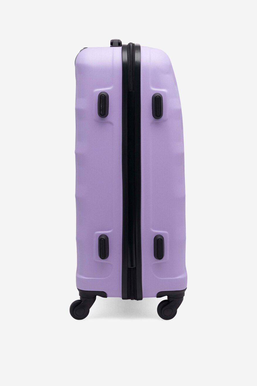 Walizka Lasocki WAL-M-02PURPLE-ABS-04 Fioletowy