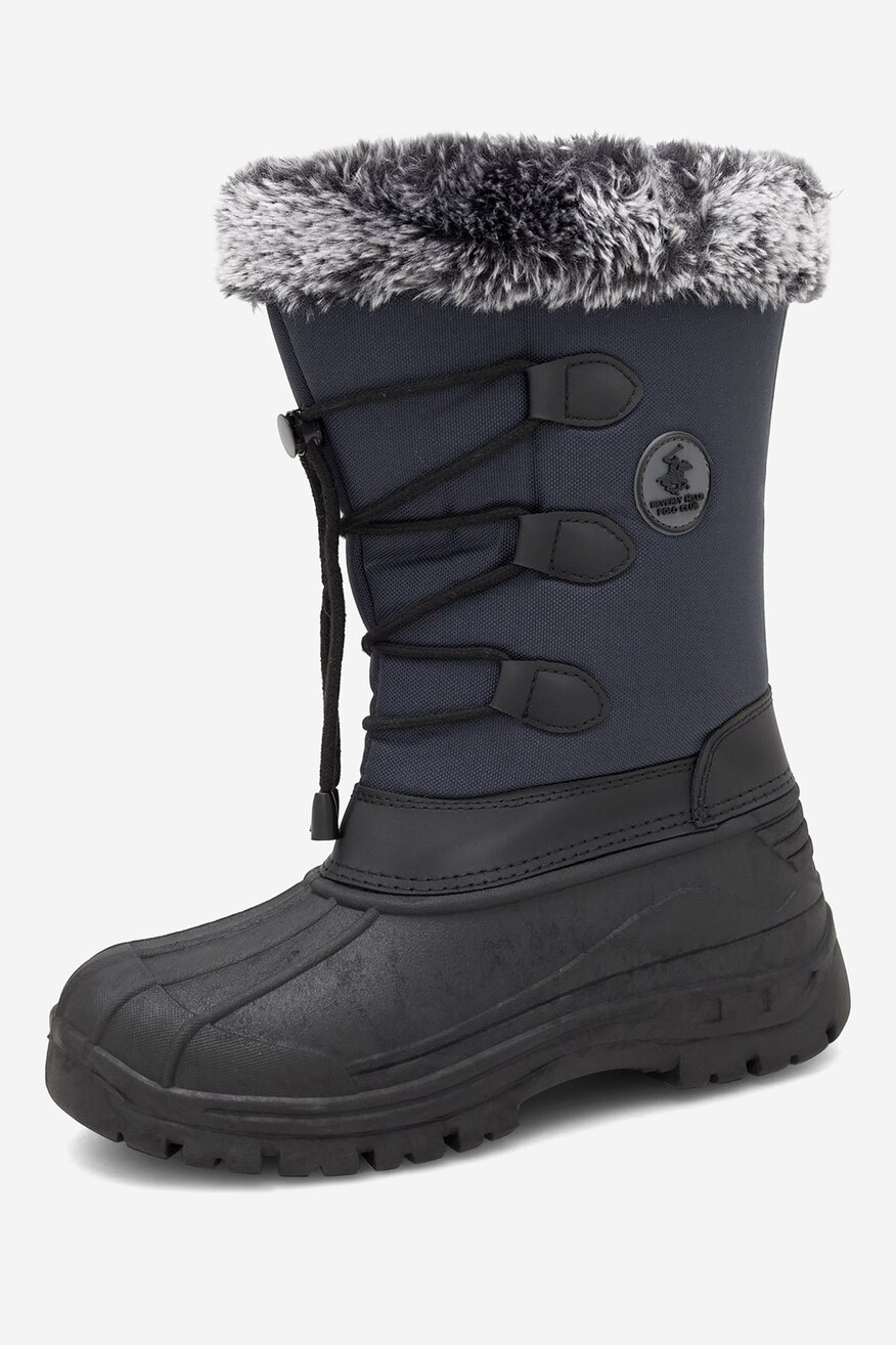 Kozaki Beverly Hills Polo Club CM230311-1X(IV)CH Granatowy