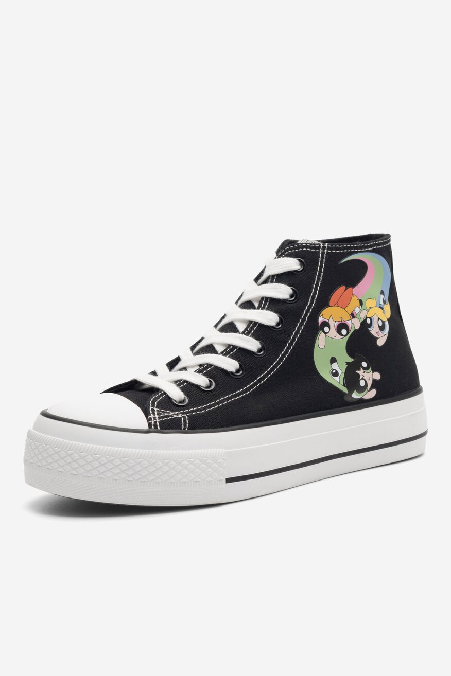 Trampki Sprandi GP40-AW23-119WBPPG-A Czarny