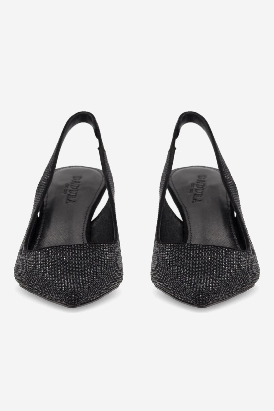 Czółenka Badura AMELIA-21603-18 Czarny