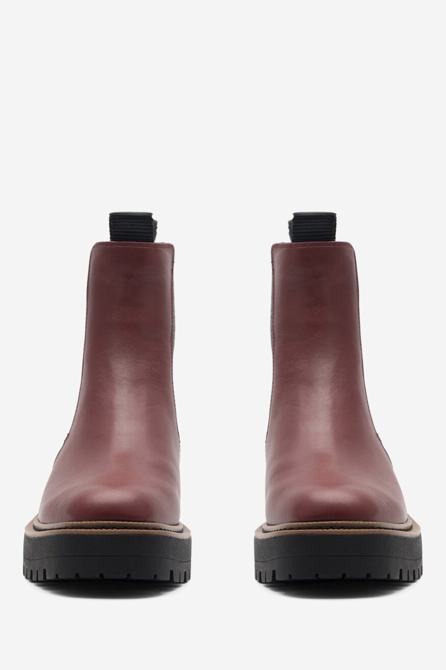 Botki SAM EDELMAN H26805L901 Brązowy ciemny