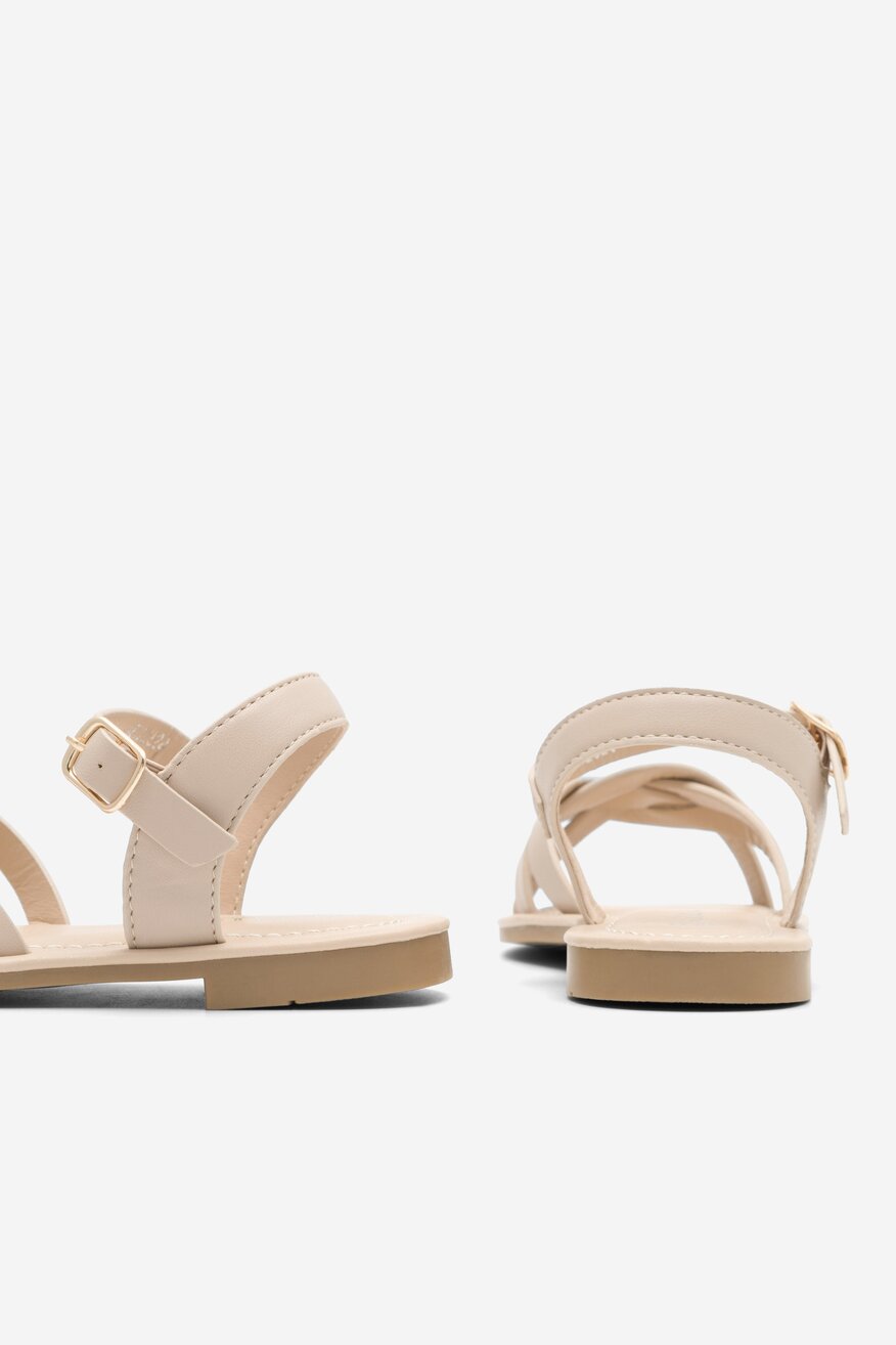 Sandały Nelli Blu REC22524 Beżowy
