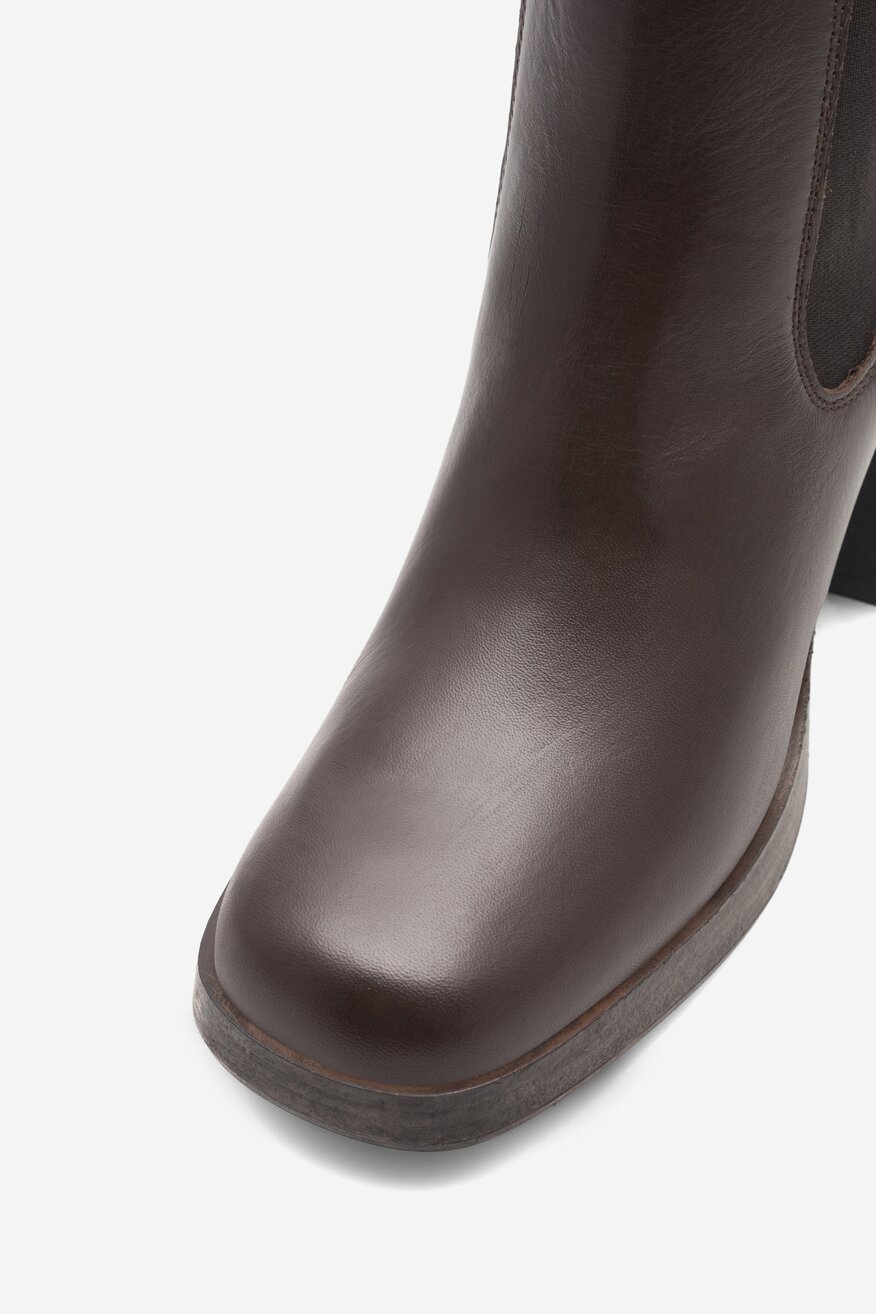 Botki Gino Rossi CELANO-22740NB Brązowy ciemny