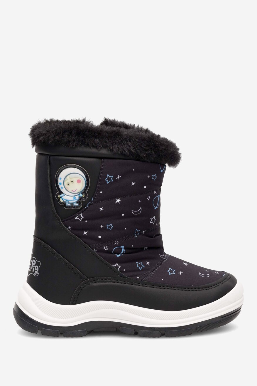 Kozaki PEPPA PIG AW23-229PP Czarny