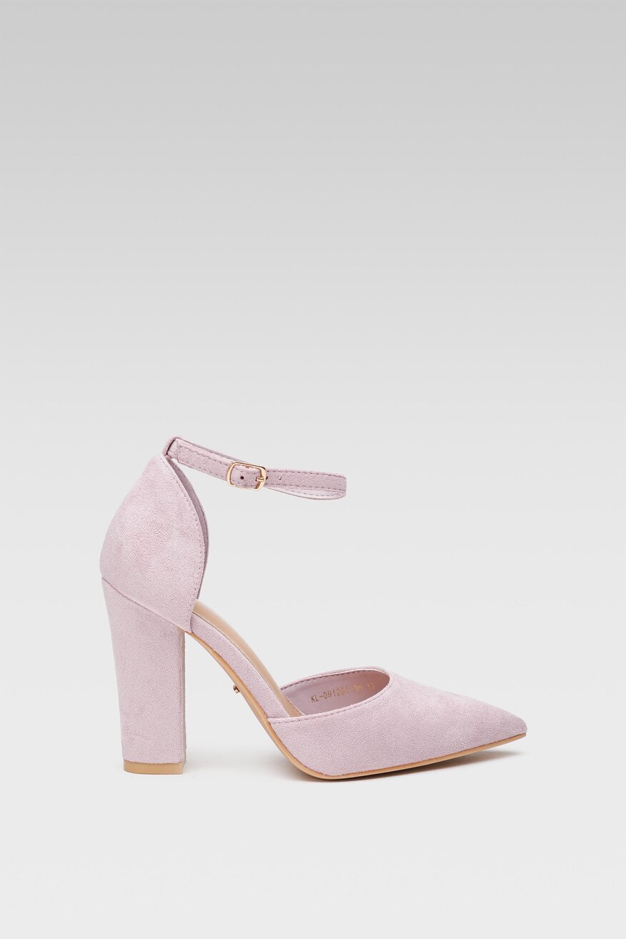 Czółenka DeeZee KL-091201-06 Fioletowy